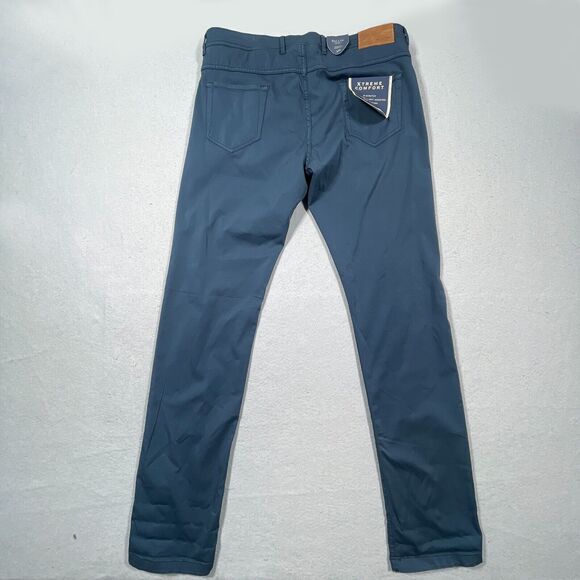 BALLIN Pants Mens Size 36x34 Crescent Modern Fit 5-Pocket Navy Blue NWT‎ - Picture 13 of 14